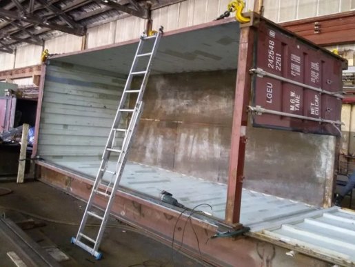 Ремонт сухогрузных и рефрижераторных контейнеров стоимость ремонта и где отремонтировать - Биробиджан