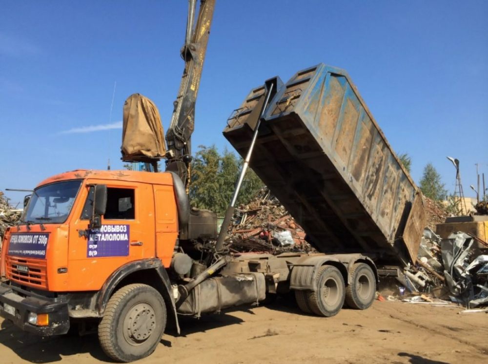 Ломовоз Вывоз металлолома, демонтаж, приемка, сбор ТБО взять в аренду, заказать, цены, услуги - Биробиджан