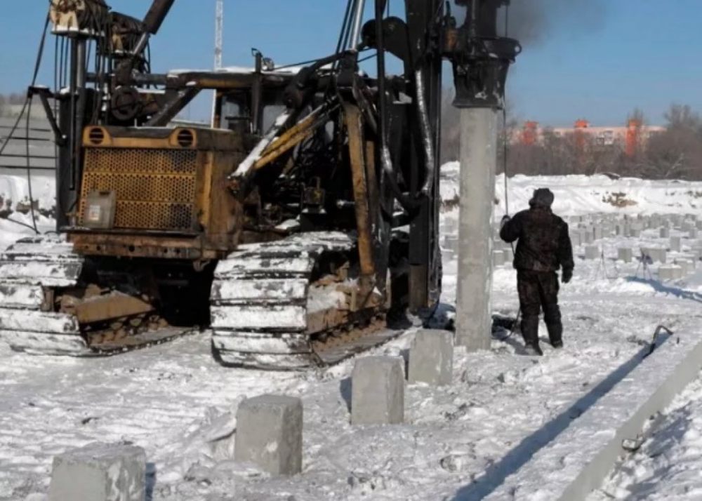 Сваебой Забивка бетонных свай взять в аренду, заказать, цены, услуги - Биробиджан