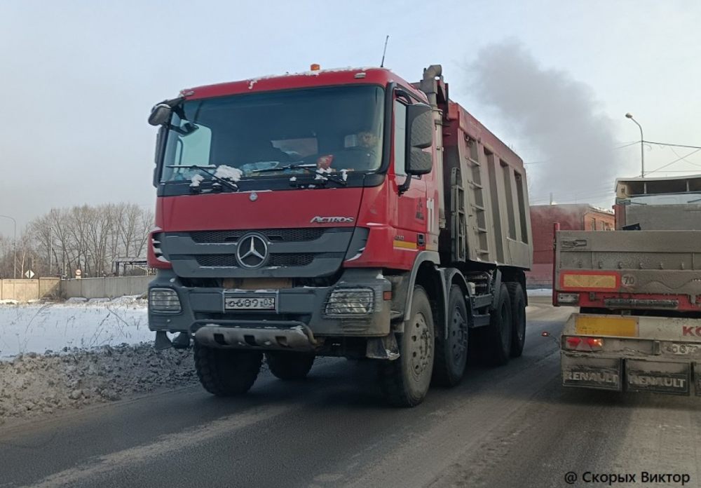 Самосвал Услуги самосвала Actros взять в аренду, заказать, цены, услуги - Биробиджан