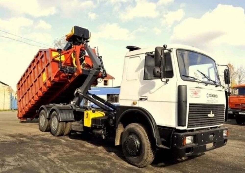 Мусоровоз МАЗ МК-4562-08 взять в аренду, заказать, цены, услуги - Биробиджан
